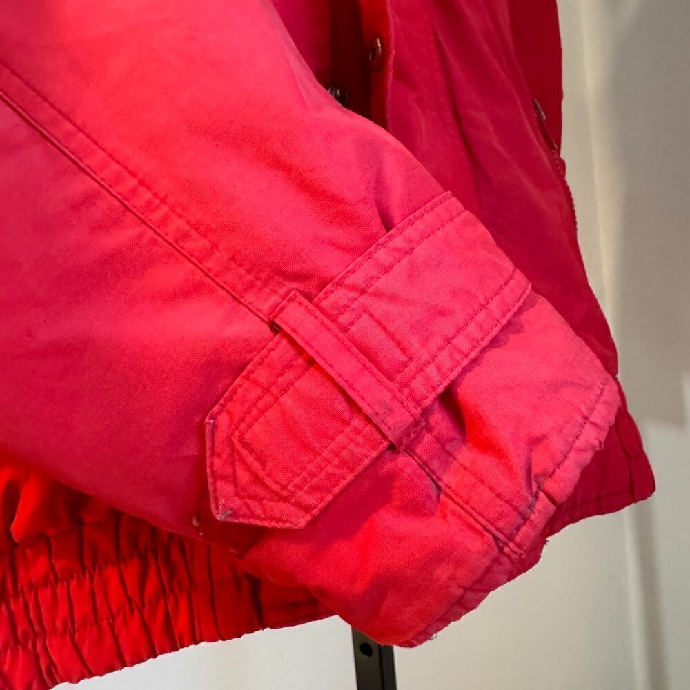 Vintage Tyrolia Bright Red 90's Puffy Ski Jacket - Picture 11 of 12